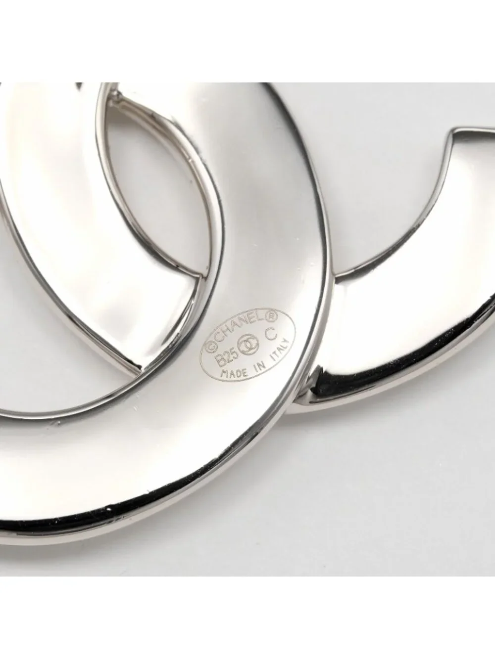 Chanel CC Logo Earrings
